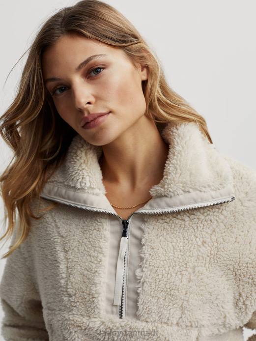 Appleton pullover med halv lynlås Varley Kvinder L460472 beklædning æggesnaps