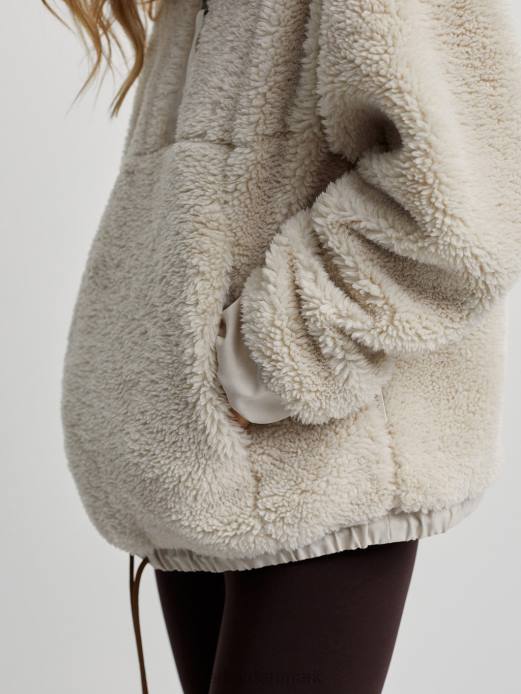 Appleton pullover med halv lynlås Varley Kvinder L460472 beklædning æggesnaps