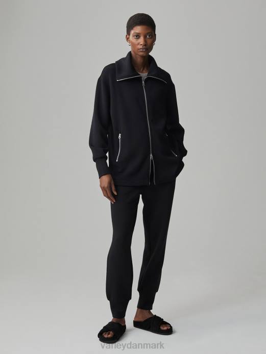 adair jakke med lynlås Varley Kvinder L460111 beklædning sort