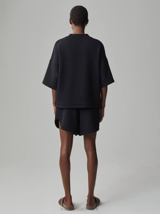 alden kortærmet sweat Varley Kvinder L46040 beklædning sort