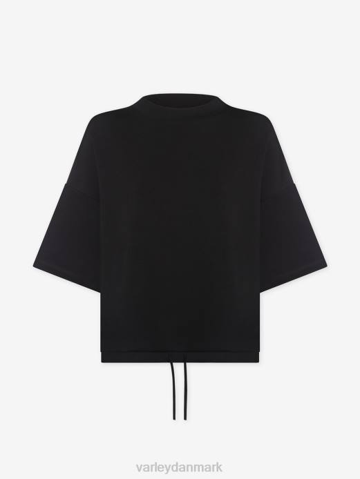 alden kortærmet sweat Varley Kvinder L46040 beklædning sort