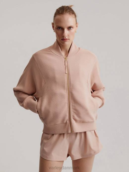 alia sved med lynlås Varley Kvinder L460158 beklædning mahogni rose