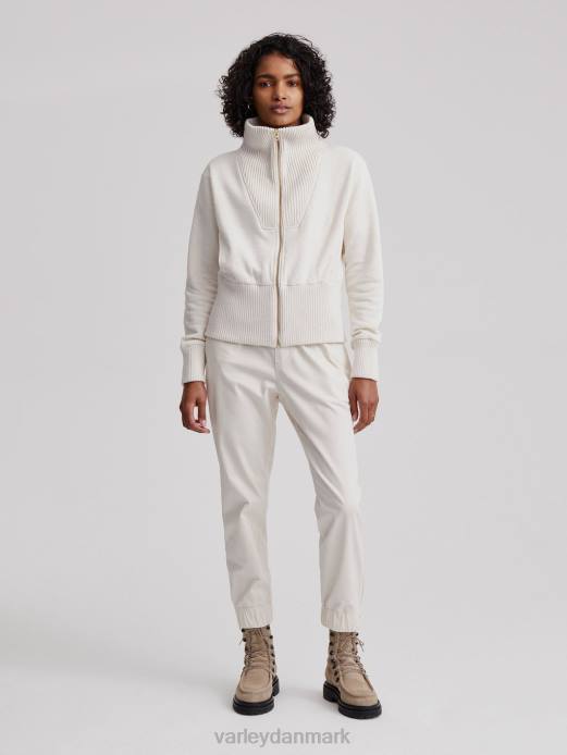 alisa sved med lynlås Varley Kvinder L460186 beklædning elfenbensmergel