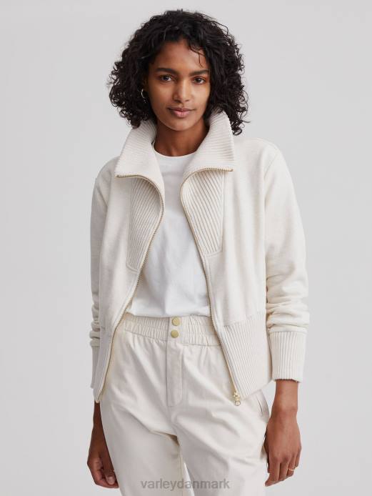 alisa sved med lynlås Varley Kvinder L460186 beklædning elfenbensmergel