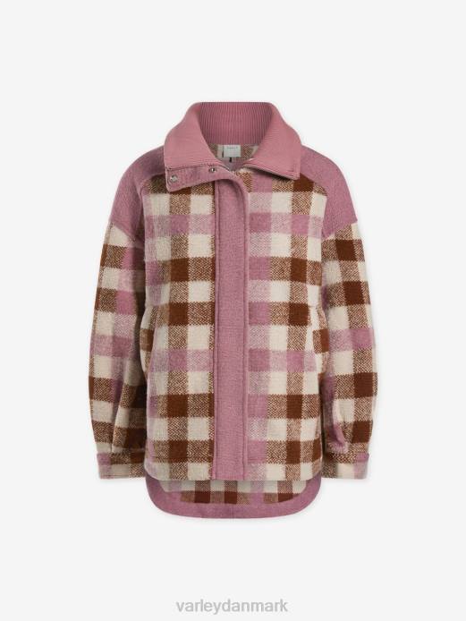 alma jakke Varley Kvinder L460429 beklædning karamel midi tern