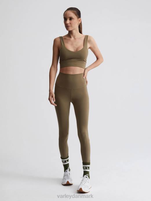 altid superhøj legging 25\ Varley Kvinder L460387 beklædning støvet grønt