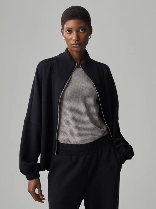 ashbury sved med lynlås Varley Kvinder L46037 beklædning sort