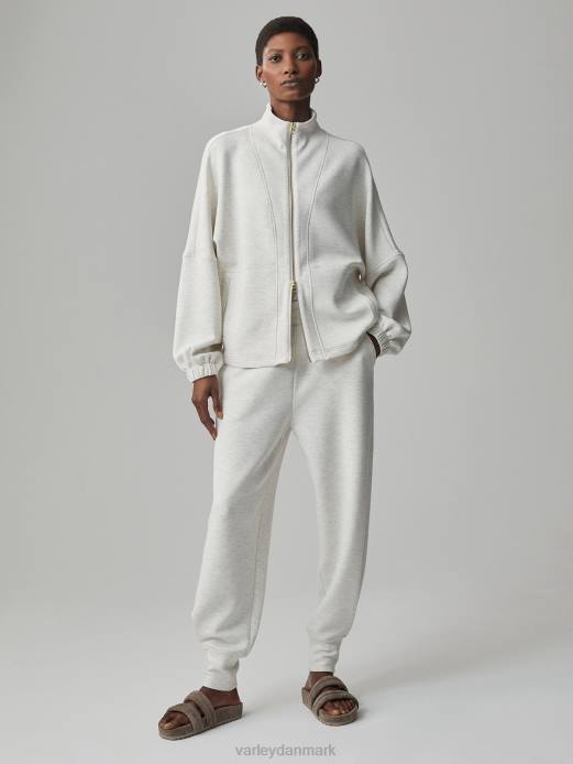 ashbury sved med lynlås Varley Kvinder L46038 beklædning elfenbensmergel