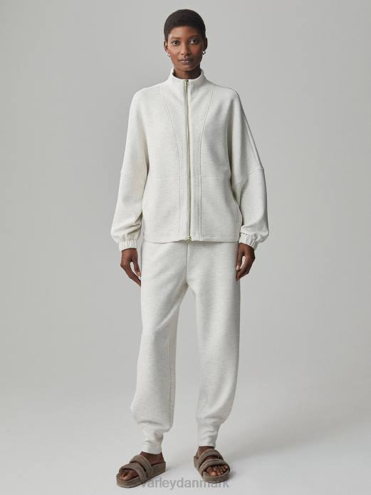 ashbury sved med lynlås Varley Kvinder L46038 beklædning elfenbensmergel