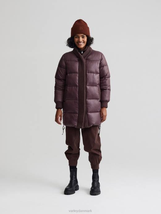 baldwin puffer frakke Varley Kvinder L460442 beklædning rosin
