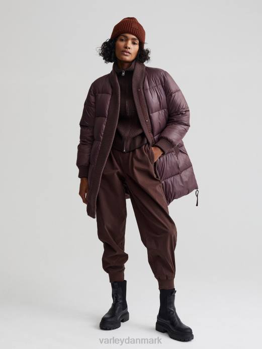 baldwin puffer frakke Varley Kvinder L460442 beklædning rosin