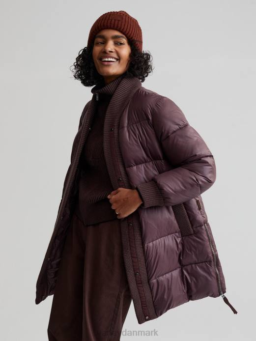 baldwin puffer frakke Varley Kvinder L460442 beklædning rosin