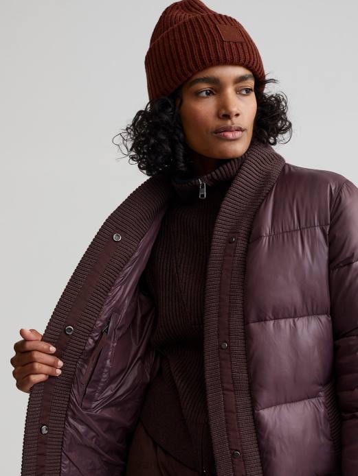 baldwin puffer frakke Varley Kvinder L460442 beklædning rosin