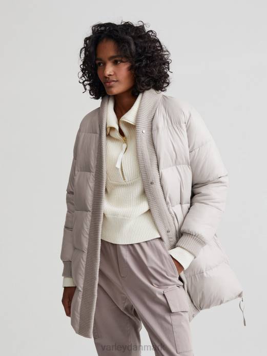 baldwin puffer frakke Varley Kvinder L460443 beklædning sølv foring