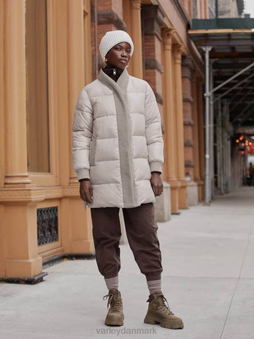 baldwin puffer frakke Varley Kvinder L460443 beklædning sølv foring