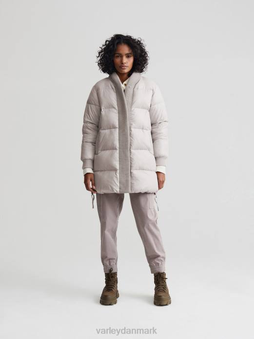 baldwin puffer frakke Varley Kvinder L460443 beklædning sølv foring
