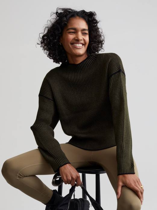 bevillingsstrik Varley Kvinder L460231 beklædning mørk oliven/mørkegrøn