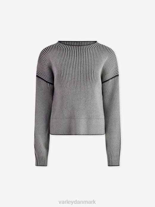 bevillingsstrik Varley Kvinder L460232 beklædning mellemgrå/lysgrå