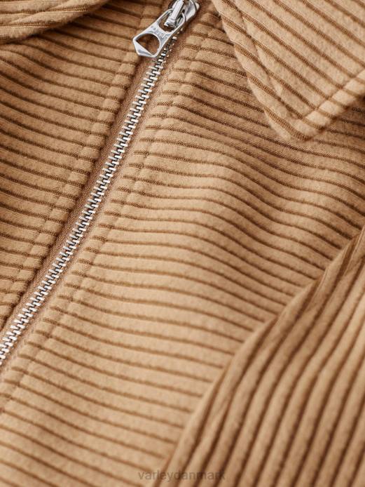 blair pullover med halv lynlås Varley Kvinder L460195 beklædning ørkensand