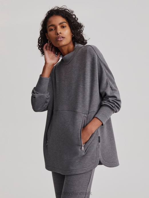 blåsved Varley Kvinder L460153 beklædning trækul mergel