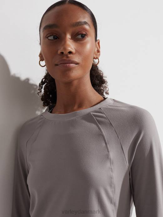 bradford aktiv top Varley Kvinder L460243 beklædning grå flannel