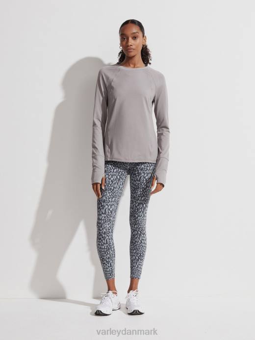 bradford aktiv top Varley Kvinder L460243 beklædning grå flannel