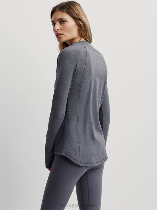 bradford aktiv top Varley Kvinder L460244 beklædning trækul mergel