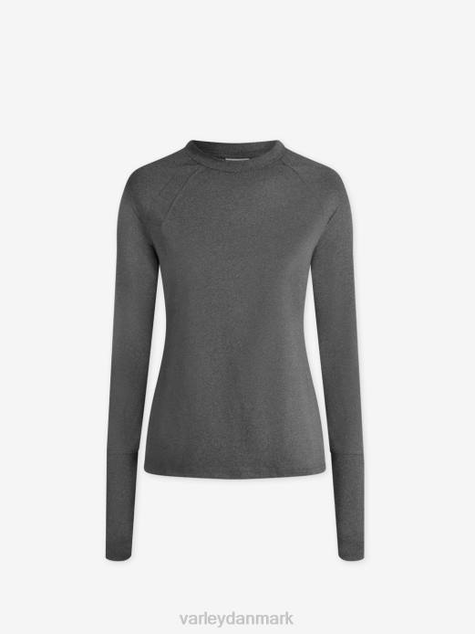 bradford aktiv top Varley Kvinder L460244 beklædning trækul mergel