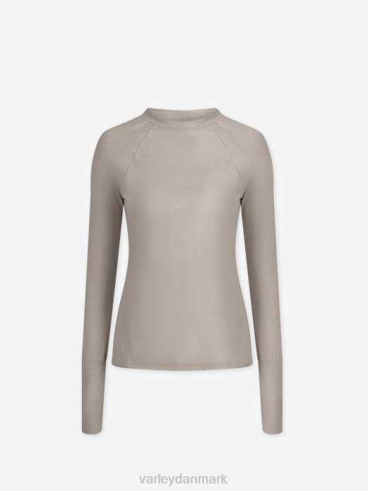 bradford aktiv top Varley Kvinder L460245 beklædning sølvgrå mergel