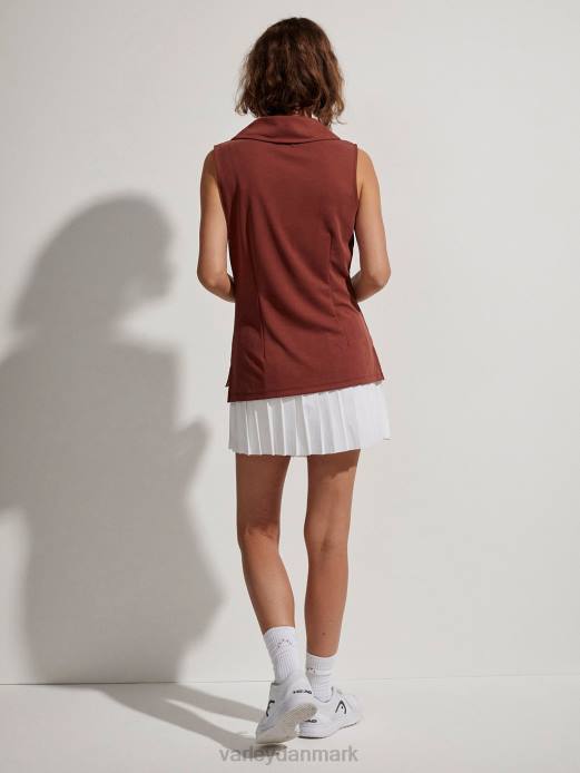 caine ærmeløs polo Varley Kvinder L460138 beklædning sienna