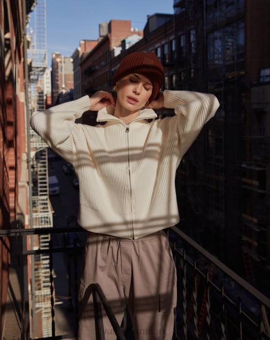 carmen strik jakke Varley Kvinder L460180 beklædning hejre