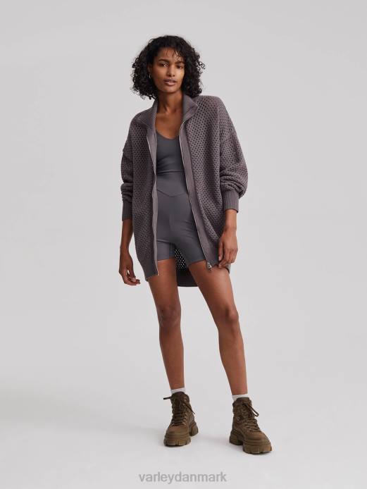 cassady strik jakke Varley Kvinder L460155 beklædning dybt kul