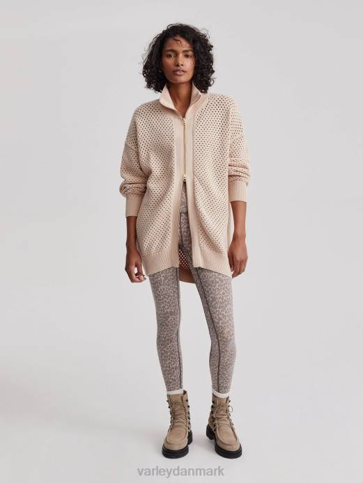 cassady strik jakke Varley Kvinder L460156 beklædning røg rødme