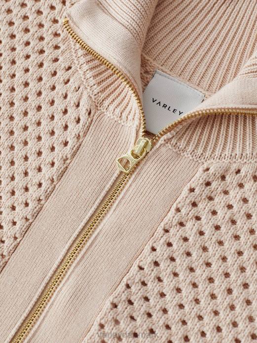 cassady strik jakke Varley Kvinder L460156 beklædning røg rødme