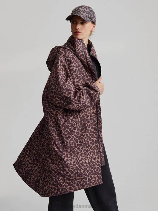 cavanagh 20 regnjakke Varley Kvinder L460417 beklædning kobber sløret dyr