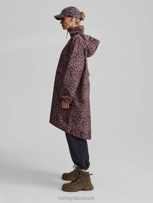 cavanagh 20 regnjakke Varley Kvinder L460417 beklædning kobber sløret dyr