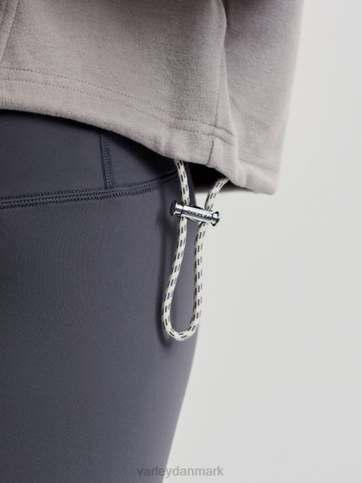 collett pullover med halv lynlås Varley Kvinder L460238 beklædning satellit