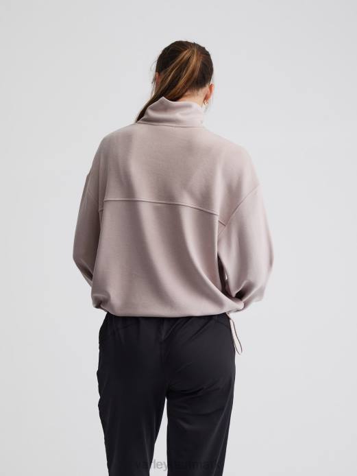 collett pullover med halv lynlås Varley Kvinder L460239 beklædning sfinx