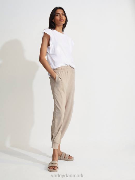 custer joggingbukser Varley Kvinder L460400 beklædning taupe mergel