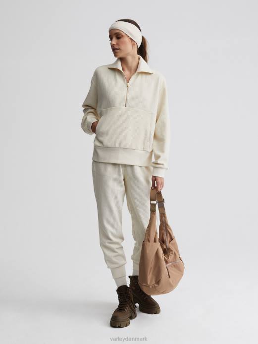 cyrus pullover med halv lynlås Varley Kvinder L460227 beklædning hejre