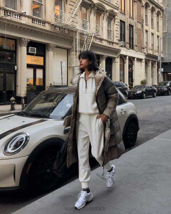 cyrus pullover med halv lynlås Varley Kvinder L460227 beklædning hejre