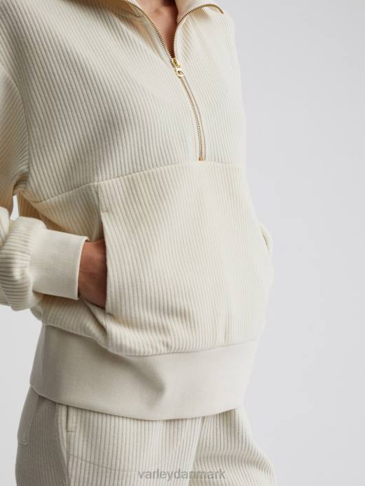 cyrus pullover med halv lynlås Varley Kvinder L460227 beklædning hejre