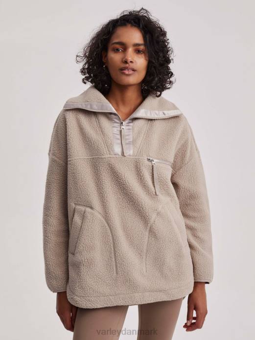 daniel fleece Varley Kvinder L460433 beklædning taupe ler