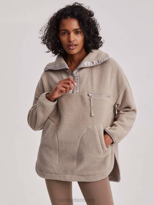 daniel fleece Varley Kvinder L460433 beklædning taupe ler