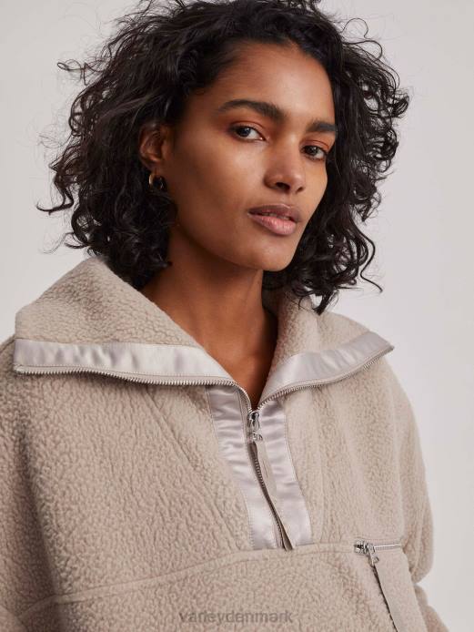 daniel fleece Varley Kvinder L460433 beklædning taupe ler