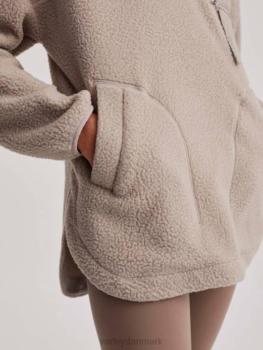 daniel fleece Varley Kvinder L460433 beklædning taupe ler