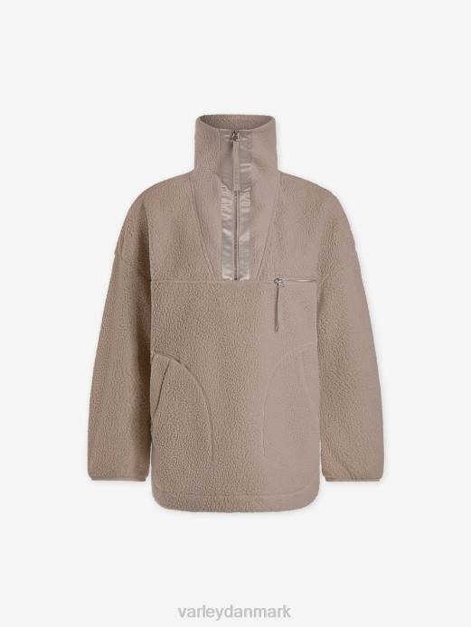 daniel fleece Varley Kvinder L460433 beklædning taupe ler