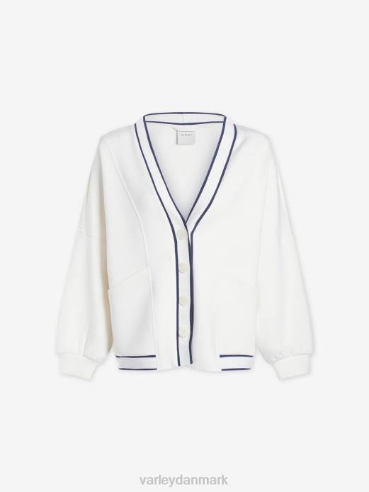 decker off-court cardigan Varley Kvinder L46012 beklædning hvid