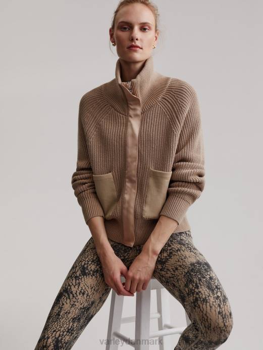 delfern jakke Varley Kvinder L460465 beklædning lys taupe