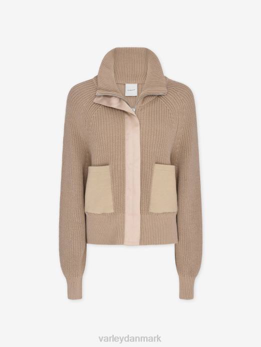 delfern jakke Varley Kvinder L460465 beklædning lys taupe